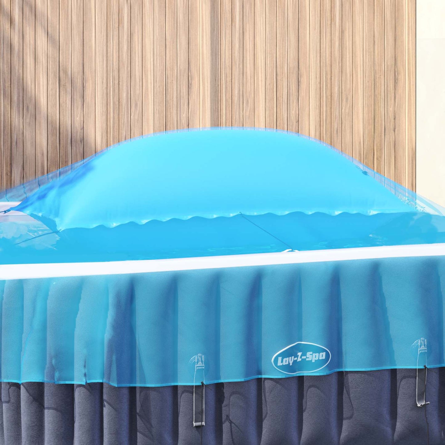 JUNG Vida Winter Pool Kissen Blau 380 x 180 x 140 cm PVC