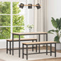 JUNG Vida Esstisch Natur 110 x 55 x 75 cm Massives Kiefernholz
