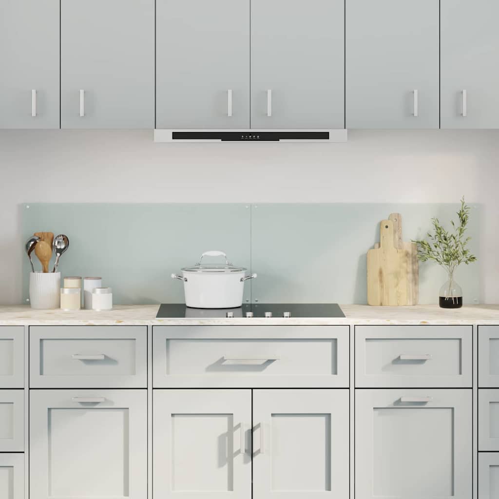 JUNG Vida Küchenrückwand 2 pcs Weiß 90 x 40 cm Gehärtetes Glas