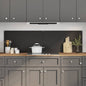JUNG Vida Küchenrückwand 2 pcs Schwarz 90 x 50 cm Gehärtetes Glas