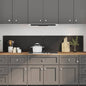 JUNG Vida Küchenrückwand 2 pcs Schwarz 100 x 40 cm Gehärtetes Glas