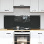 JUNG Vida Küchenrückwand 2 pcs Dunkelgrau 70 x 50 cm Gehärtetes Glas
