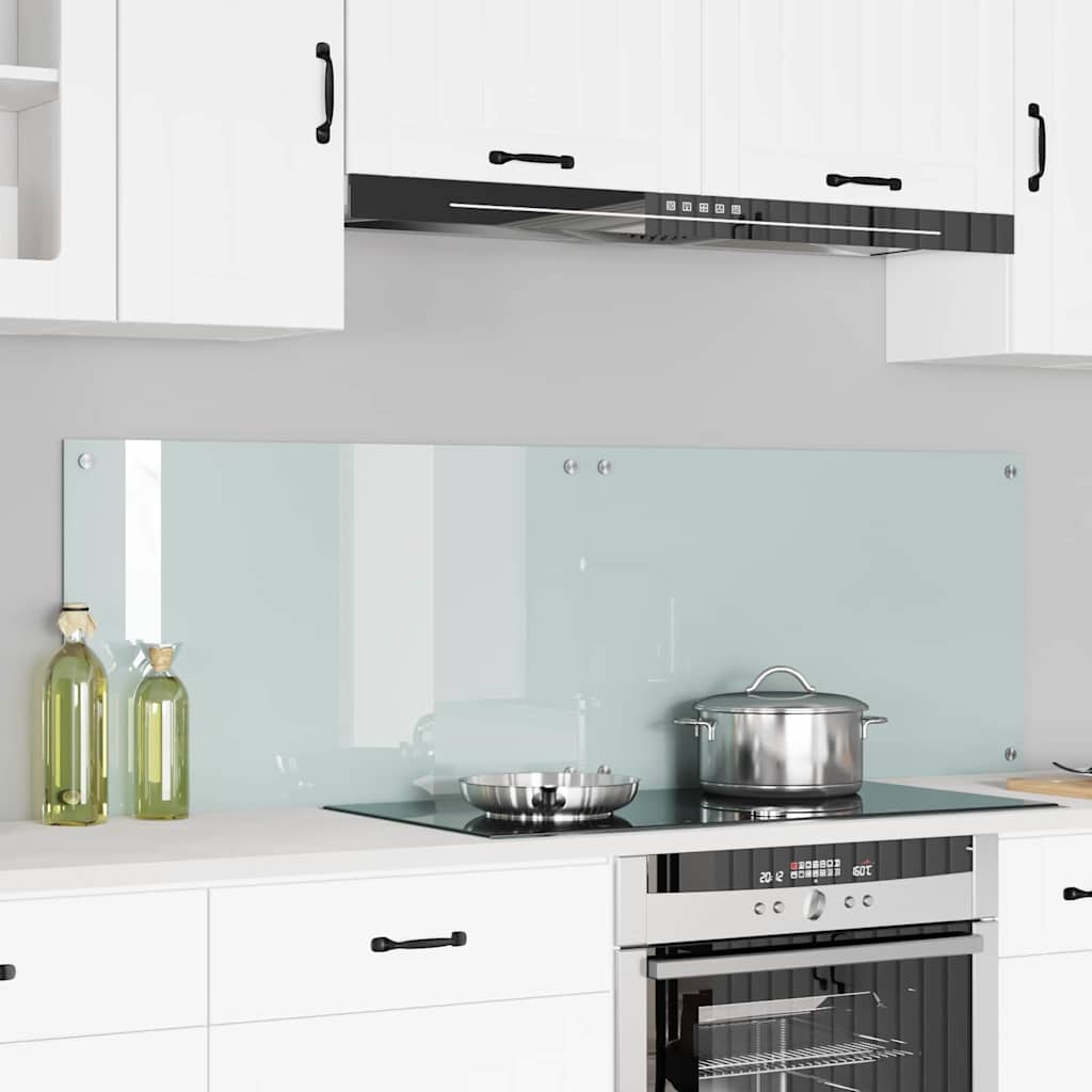 JUNG Vida Küchenrückwand 2 pcs Weiß 80 x 50 cm Gehärtetes Glas
