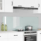 JUNG Vida Küchenrückwand 2 pcs Weiß 80 x 50 cm Gehärtetes Glas