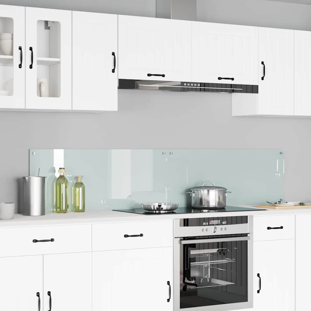 JUNG Vida Küchenrückwand 2 pcs Weiß 100 x 40 cm Gehärtetes Glas