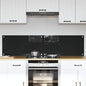 JUNG Vida Küchenrückwand 2 pcs Schwarz 80 x 40 cm Gehärtetes Glas