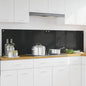 JUNG Vida Küchenrückwand 2 pcs Schwarz 100 x 50 cm Gehärtetes Glas