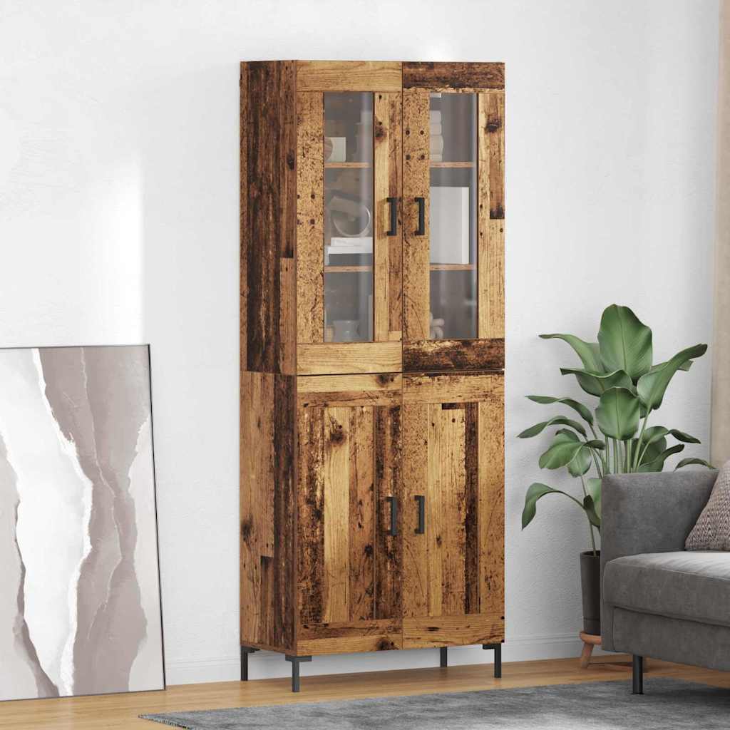 JUNG Vida Highboard 2 pcs Altholz Holzwerkstoff
