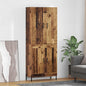 JUNG Vida Highboard Wandmontiert Altholz 69,5 x 34 x 180 cm Holzwerkstoff