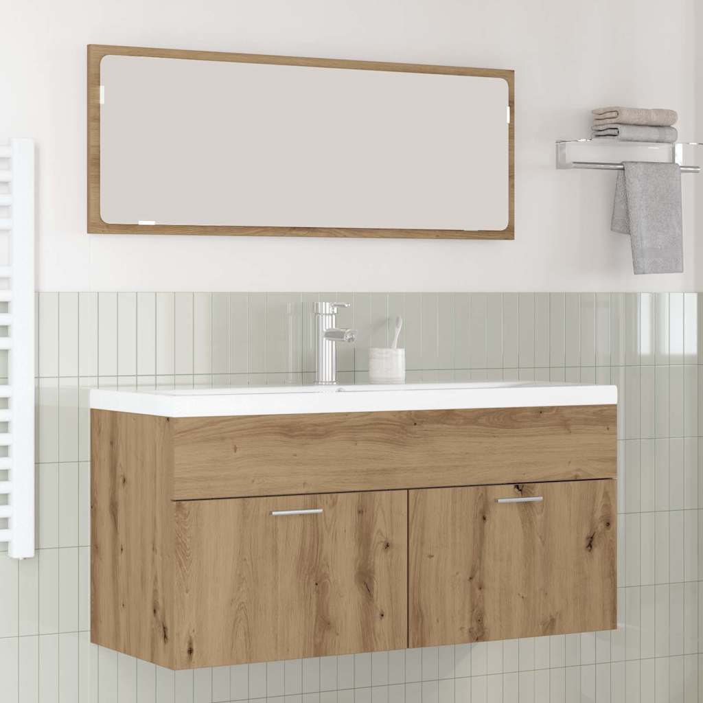 JUNG Vida Badezimmerschrank Wandmontiert Artisan-Eiche 100 x 38,5 x 46 cm
