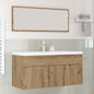 JUNG Vida Badezimmerschrank Wandmontiert Artisan-Eiche 100 x 38,5 x 46 cm
