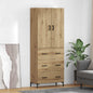 JUNG Vida Highboard Artisan-Eiche 69,5 x 34 x 180 cm Holzwerkstoff