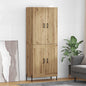 JUNG Vida Highboard Artisan-Eiche 69,5 x 34 x 180 cm Holzwerkstoff