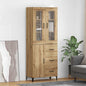 JUNG Vida Highboard Artisan-Eiche 69,5 x 34 x 180 cm Holzwerkstoff