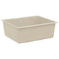 JUNG Vida Waschbecken Beige 530 x 460 mm 80% Quarz und 20% Harz