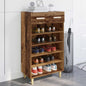JUNG Vida Schuhschrank mit Regal Altholz 60 x 35 x 105 cm Holzwerkstoff