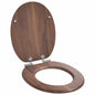 JUNG Vida Toilettensitz Braun 44 x 38 cm MDF-Platte