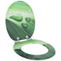 JUNG Vida Toilettensitz Grüner Tropfen 44 x 38 cm MDF-Platte