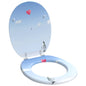 JUNG Vida Toilettensitz Blau 44 x 38 cm MDF-Platte