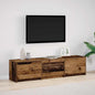 JUNG Vida TV Schrank mit LEDs Altholz 162 x 34 x 40 cm Holzwerkstoff