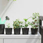 JUNG Vida Blumentopf 200 pcs Schwarz Ø 15 x 12,5 cm Kunststoff