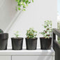 JUNG Vida Blumentopf 200 pcs Schwarz Ø 15 x 13 cm Kunststoff