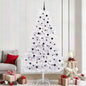 JUNG Vida Künstlicher klappbarer Weihnachtsbaum Weiß 240 cm PVC und Stahl