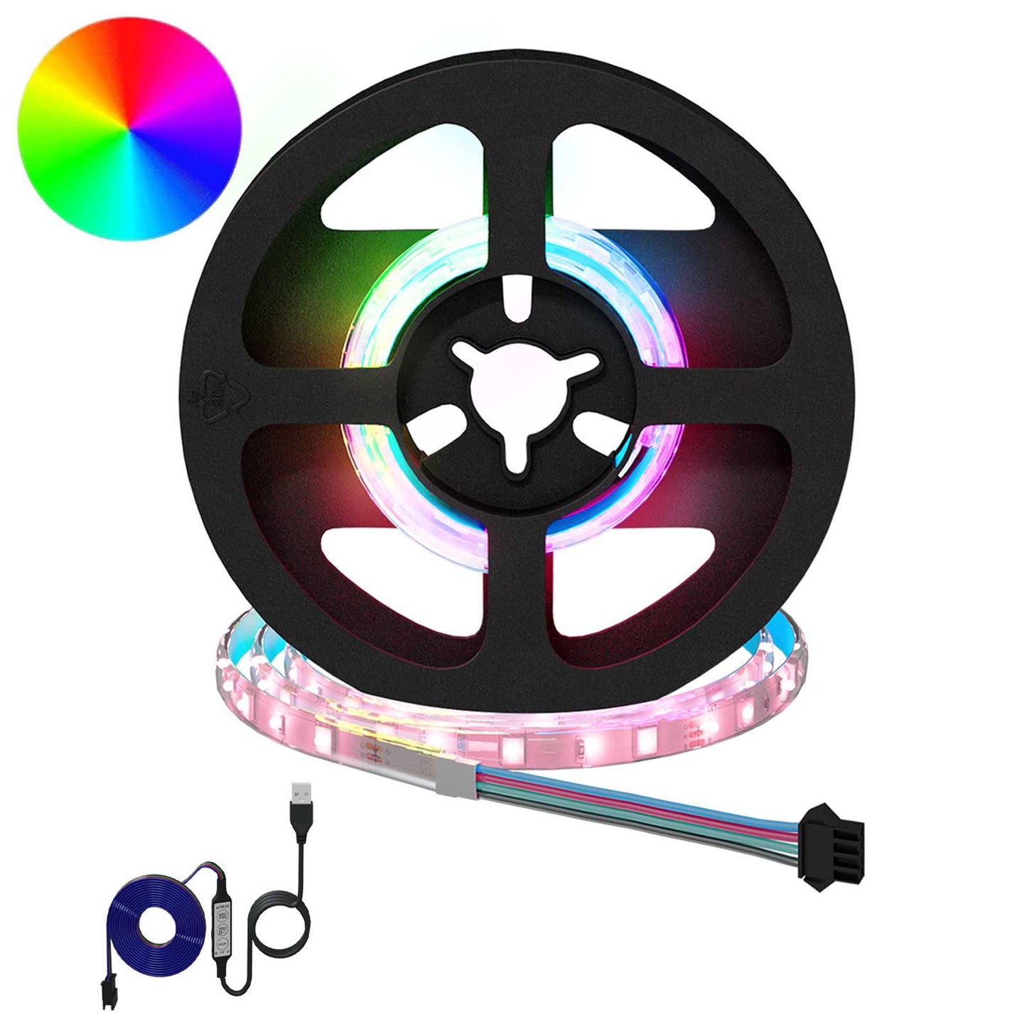 JUNG Vida LED Streifen 2 pcs Schwarz und Transparent 250 mm