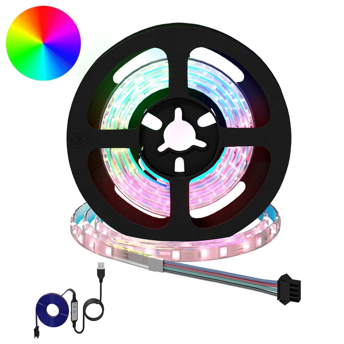 JUNG Vida LED Streifen 2 pcs Schwarz und Transparent 750 mm