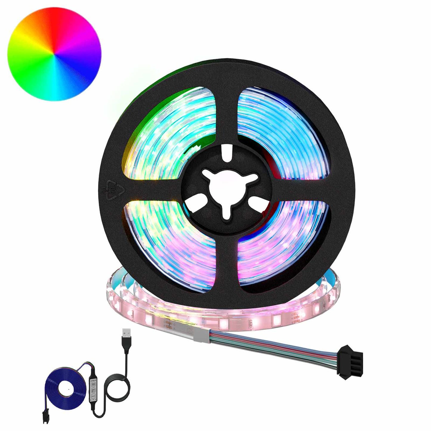 JUNG Vida LED Streifen 2 pcs Schwarz und Transparent 950 mm