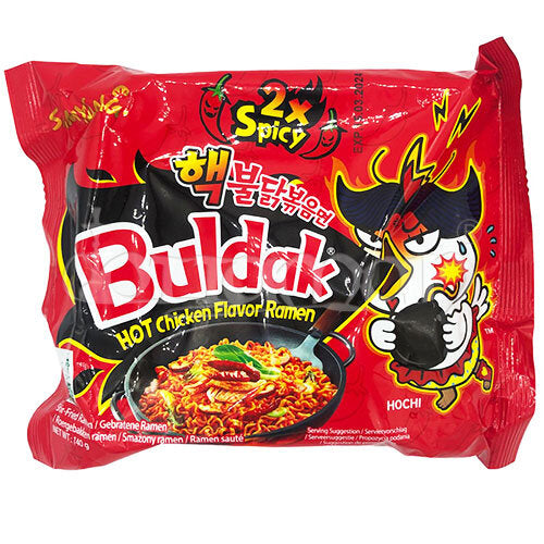 Buldak 2× Spicy Nudeln 140g Pasta