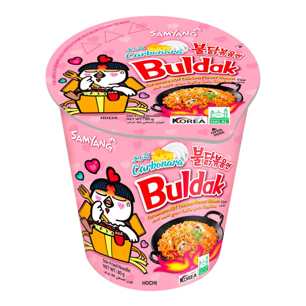 Buldak Carbonara Nudeln 130g Pasta
