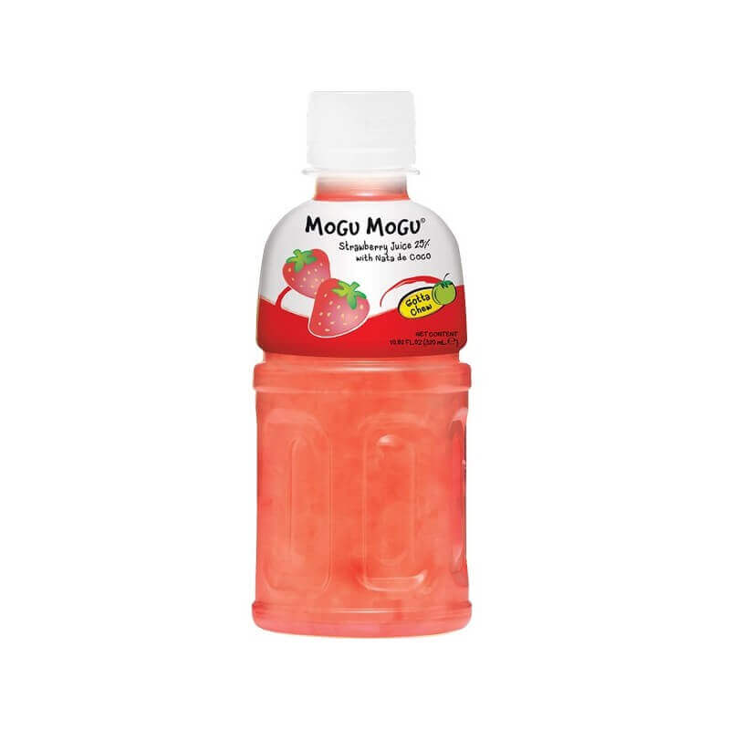 Mogu Mogu Erdbeere Erfrischungsgetränk 330ml