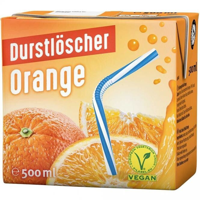 Durstlöscher Orange Erfrischungsgetränk 500ml