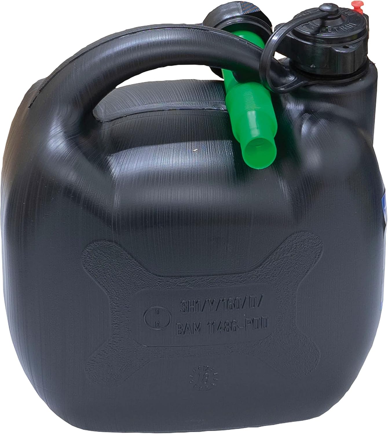 Petex AUTONIK 126620 10L Kraftstoffkanister, UN-geprüfter Benzinkanister, Kunststoff schwarz, flexibler Ausgießer, für Diesel und bleifreien Kraftstoff, robust und sicher für Auto und Outdoor