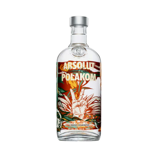 Absolut Vodka Polakom Limited Edition 2012 – Original Absolut Vodka 40% Vol. – 0,7 L – Exklusive länderspezifische Sammlerflasche mit polnischem Design – Hochwertiger Premium-Vodka