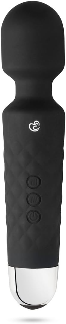 LoveBoxxx Deluxe BDSM Geschenkset für Paare Bondage Set Massagestab Vibrationsspielzeug Handschellen PU-Leder Augenmaske Flogger Bondageseil Samtbeutel Erotikspielzeug Set luxuriös