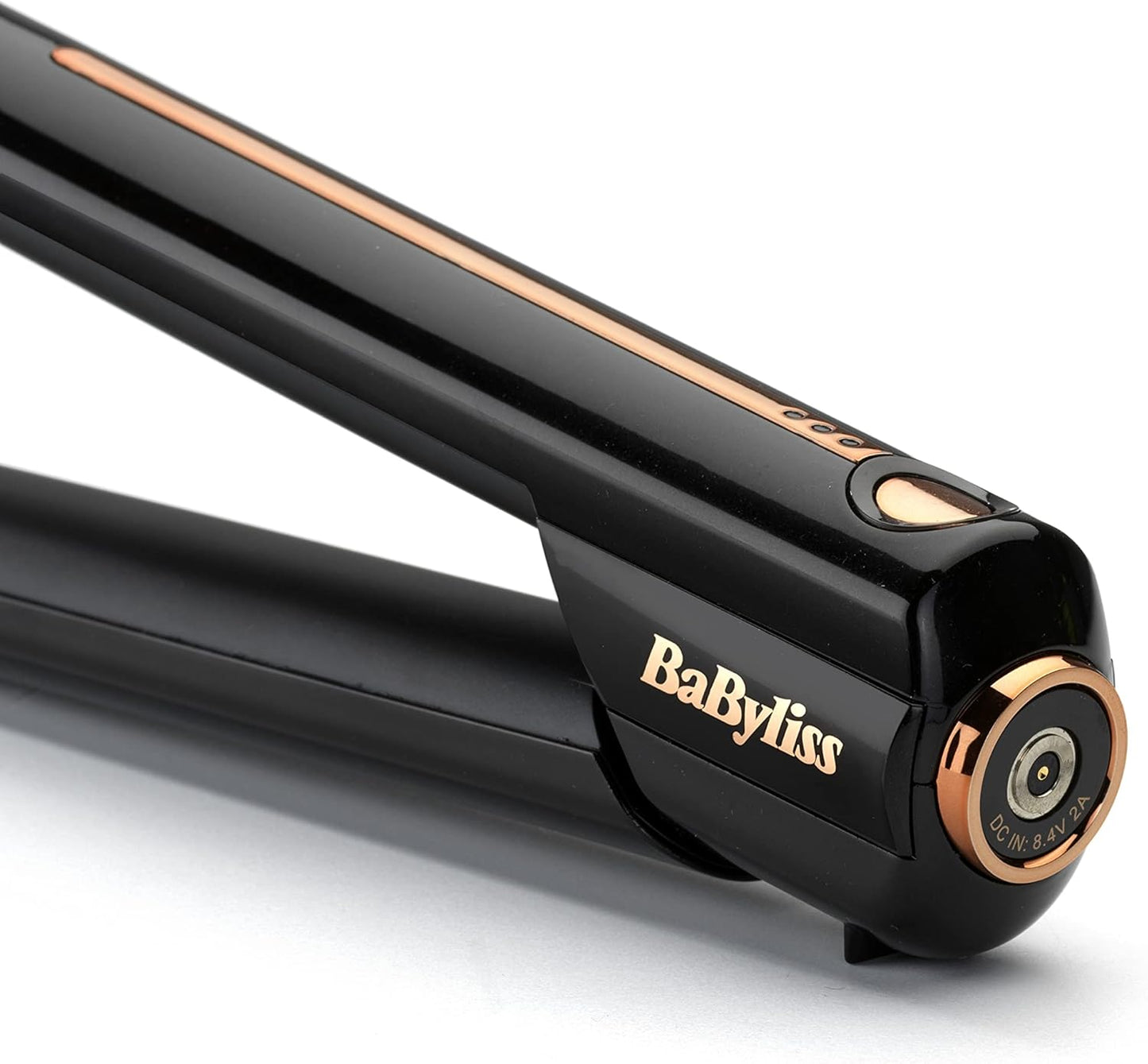 BaByliss 9000 Kabelloses Glätteisen mit Keramikplatten | Professionelles Akku Glätteisen für Locken & Glätten | Lithium-Ionen Akku, Micro-Heating-Technologie, Reiseetui & Zubehörset