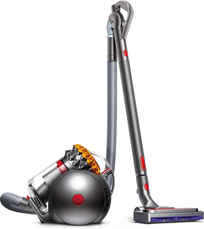 Dyson Big Ball Multi Floor 2 Bodenstaubsauger ohne Beutel, 600W, 9,7 Meter Aktionsradius, 184 AW Saugkraft, pneumatische Bodendüse, Treppen- und Kombidüse, hygienische Entleerung, Gelb