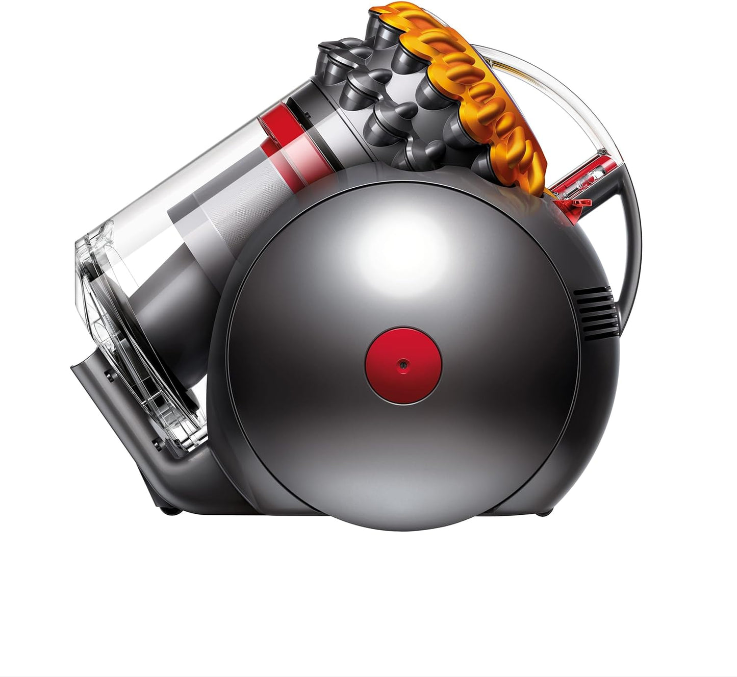 Dyson Big Ball Multi Floor 2 Bodenstaubsauger ohne Beutel, 600W, 9,7 Meter Aktionsradius, 184 AW Saugkraft, pneumatische Bodendüse, Treppen- und Kombidüse, hygienische Entleerung, Gelb