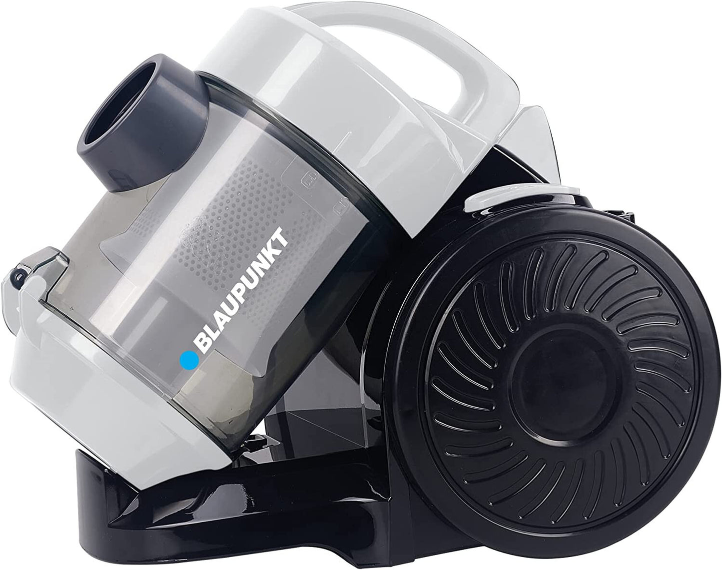 Blaupunkt MEN789 Beutelloser Zyklon-Staubsauger, 800W, 2L Fassungsvermögen, leise, umweltfreundlich, HEPA Filter, für Teppich und Hartböden, kompaktes Design, hohe Flexibilität, ergonomisch, praktisch