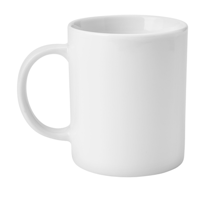 BMW M Porzellan Kaffeetasse 300ml Weiß mit farbigem M Logo – Hochwertiger Marken Kaffeebecher, Spülmaschinenfester Auto Becher, Sammlerstück für BMW M Fans, Design Becher Porzellan Qualität