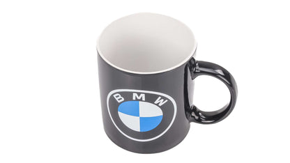 BMW Kaffeetasse 300ml Porzellan Becher Keramik Kaffee Tee Tasse mit Logo Dunkelblau Design Premium Qualität Spülmaschinenfest Original BMW Zubehör Geschenk für Auto-Fans Fahrer Büro