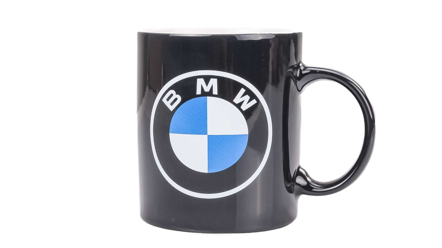 BMW Kaffeetasse 300ml Porzellan Becher Keramik Kaffee Tee Tasse mit Logo Dunkelblau Design Premium Qualität Spülmaschinenfest Original BMW Zubehör Geschenk für Auto-Fans Fahrer Büro