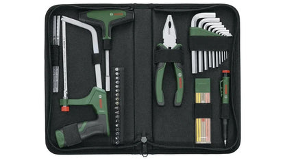 BOSCH DIY Handwerkzeug Adventskalender 2025 mit 41-teilige Werkzeugset, Bügelsäge, Handwerk 1600A039HD, Werkzeug, für Herren und Männer Kalender