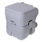 JUNG Camry CR1035 Campingtoilette tragbar ohne Chemie, 20L Abwassertank, 13L Frischwassertank, Spülkolbenpumpe, für Camping, Festivals, mobile Toilettenlösung, 115kg Belastbarkeit, hygienisch, umweltfreundlich