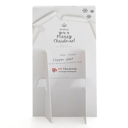 Clipper Adventskalender 2025 mit 24 Clipper Feuerzeugen, limitierte Design-Zusammenstellung, bunte Motive, Geschenkidee, Feuerzeuge Advent Kalender