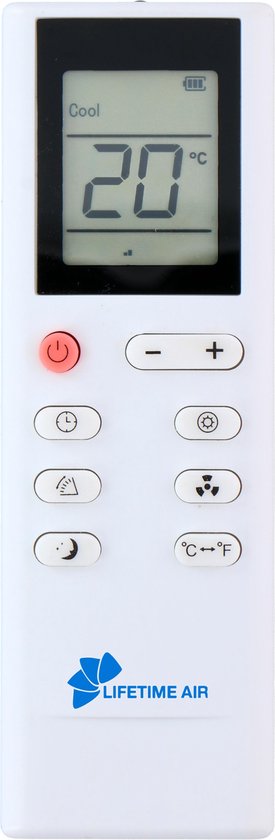 Commodoor Mobile Klimaanlage 16000BTU 40L 3in1 Klimagerät – Luftkühler, Ventilator, Luftbefeuchter mit Fernbedienung, leise & energieeffizient 65dB