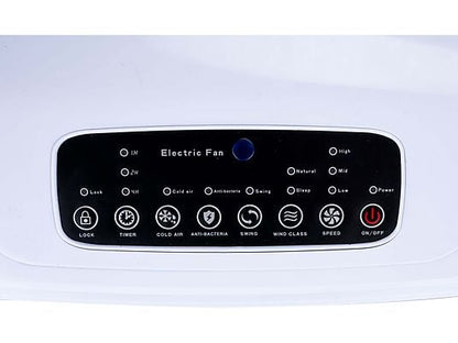 Commodoor Mobile Klimaanlage 70W 8L 3in1 Tragbar Klimagerät – Luftkühler, Ventilator, Luftbefeuchter mit Fernbedienung, leise & energieeffizient 65dB