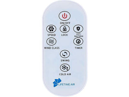 Commodoor Mobile Klimaanlage 70W 8L 3in1 Tragbar Klimagerät – Luftkühler, Ventilator, Luftbefeuchter mit Fernbedienung, leise & energieeffizient 65dB